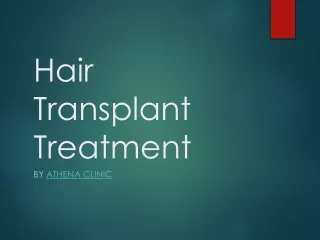 Hair Transplant Treatment Services