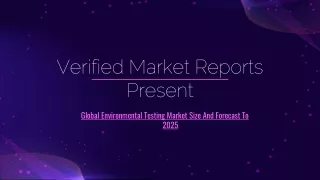 verified market reports present