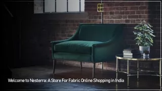 welcome to nesterra a store for fabric online