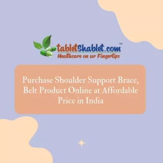 purchase shoulder support brace belt product