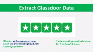 extract glassdoor data