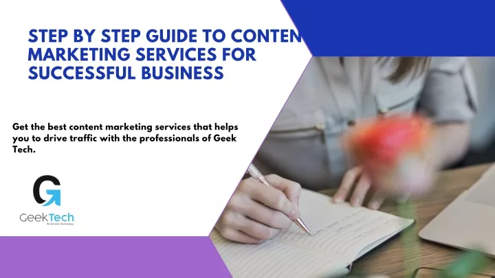 step by step guide to content marketing services