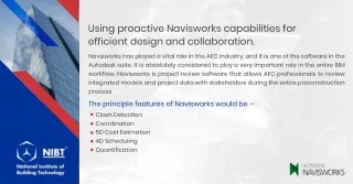 using proactive navisworks capabilities