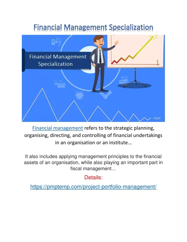 financial management refers to the strategic