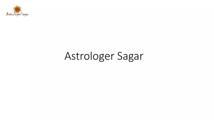 astrologer sagar