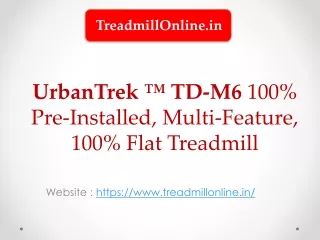 Buy treadmill online for home use at best price