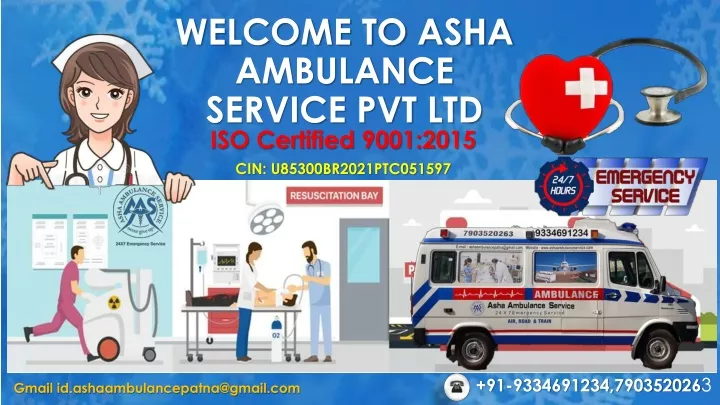 welcome to asha ambulance service pvt ltd