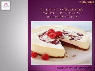 The Best Anniversary Cakes Free Shipping Delivery to USA