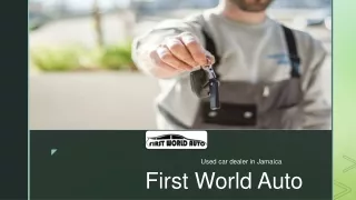Buy Used Car Jamaica NY with First World Auto