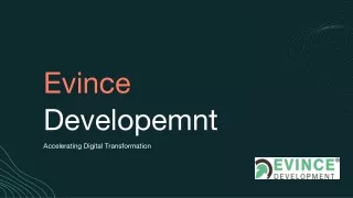 evince developemnt
