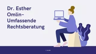 Dr. Esther Omlin–Umfassende Rechtsberatung