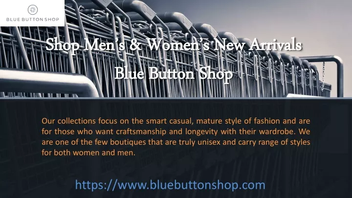 shop men s women s new arrivals blue button shop