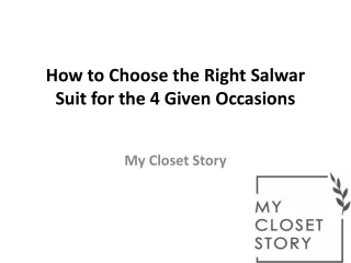 how to choose the right salwar suit