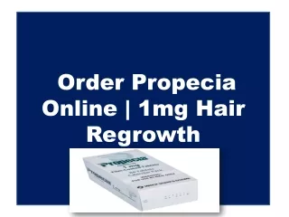 Order Propecia Online |1mg Hair Regrowth