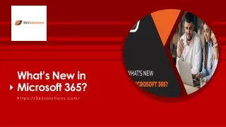Whats New in Microsoft 365