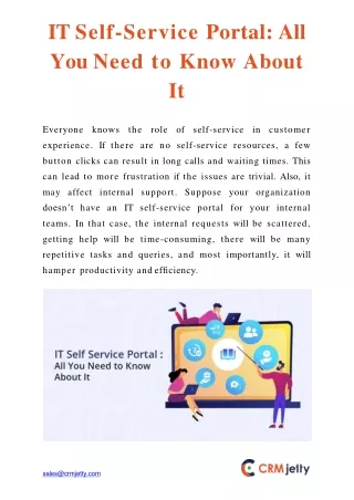 it self service portal all you need to know about it