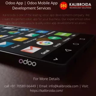 Odoo App  Odoo Mobile App Development Services