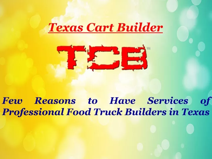 texas cart builder