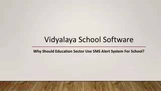 vidyalaya school software