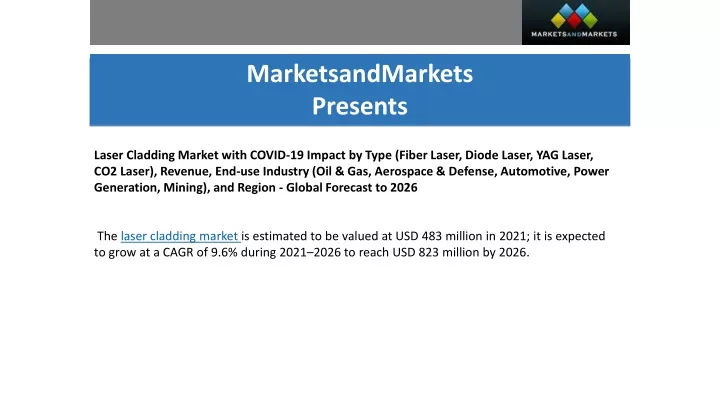 marketsandmarkets presents