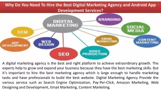 why do you need to hire the best digital