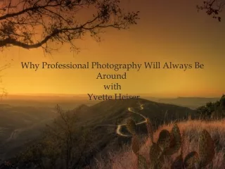 why professional photography will always