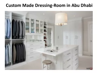 custom made dressing room in abu dhabi