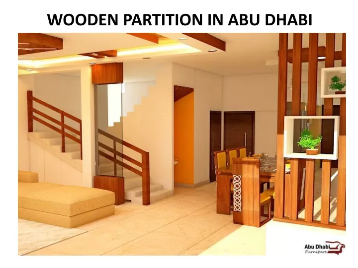 wooden partition in abu dhabi