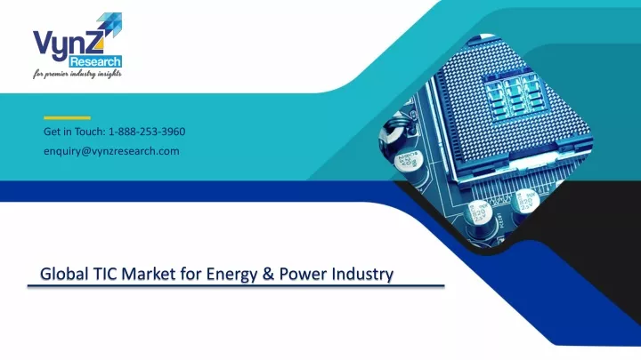 global tic market for energy power industry