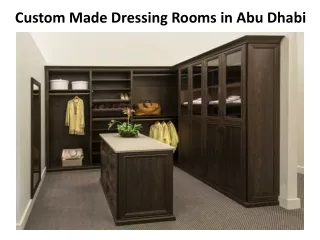 custom made dressing rooms in abu dhabi