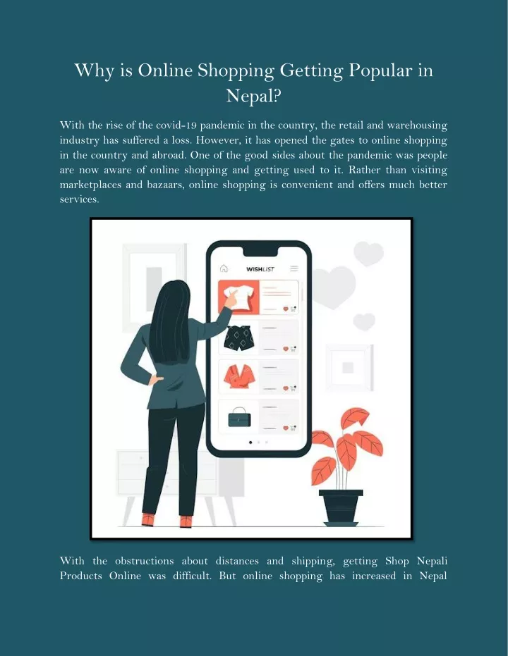 why is online shopping getting popular in nepal