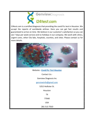 i24test com is a certified diagnosis that