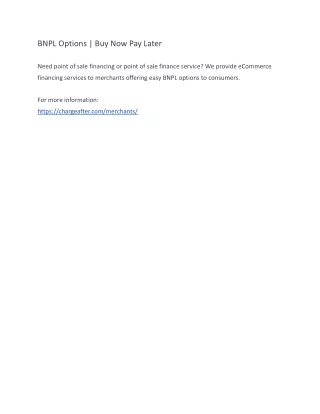 bnpl options buy now pay later