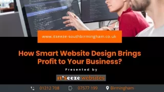 How Smart Website Design Brings Profit to Your Business