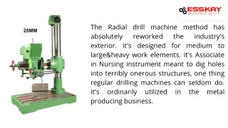 Radial Drilling Machine Manufacturers