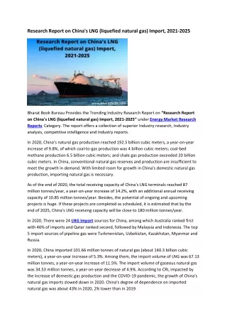 research report on china s lng liquefied natural