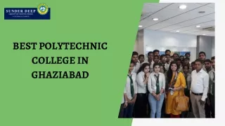 best polytechnic college in ghaziabad