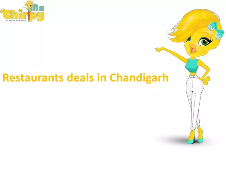 restaurants deals in chandigarh