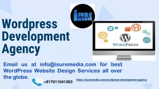 wordpress development agency