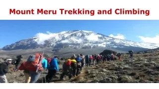 Mount Meru Trekking and Climbing