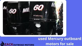 Used Mercury outboard motors for sale