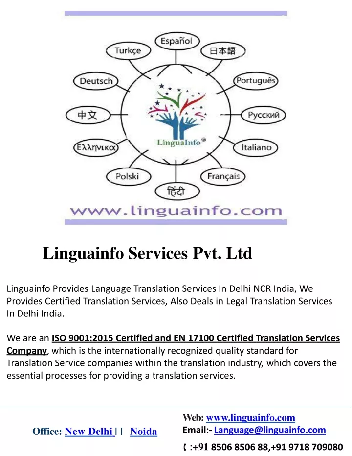 linguainfo services pvt ltd