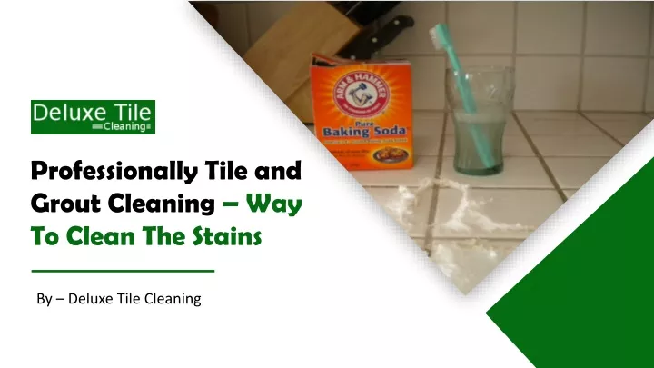 professionally tile and grout cleaning