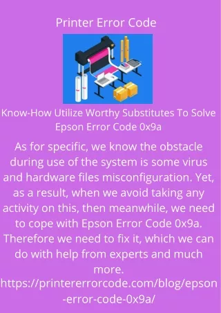 printer error code