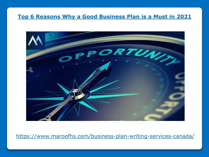 top 6 reasons why a good business plan is a must