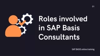 Roles involved in SAP Basis Consultants