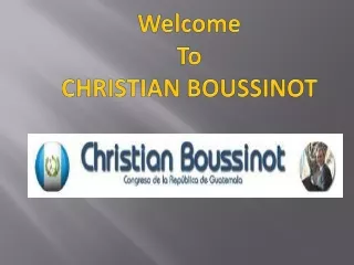 Christian Boussinot