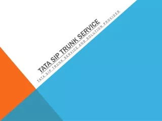 tata sip trunk service