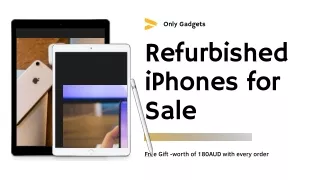 Buy Best Refurbished Iphones Series for Sale in Australia