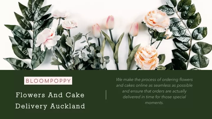 flowers and cake delivery auckland